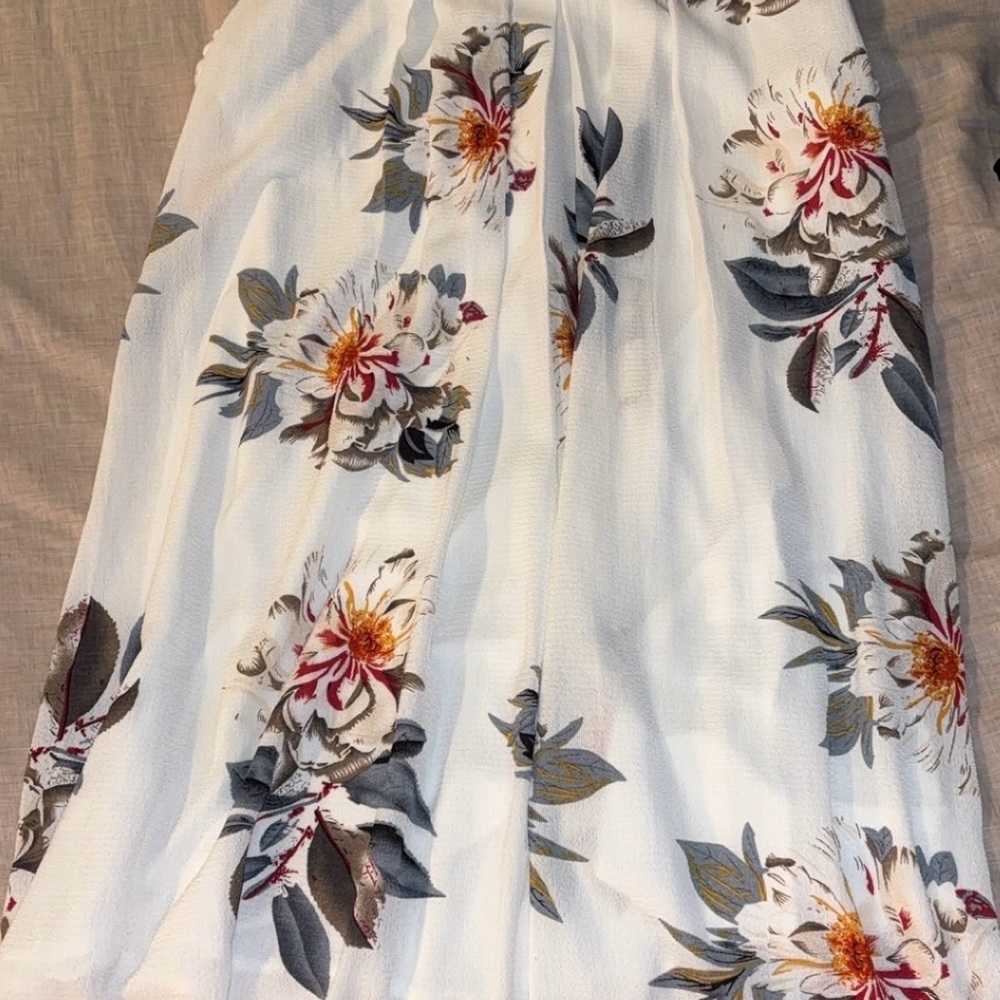 Floral White dress